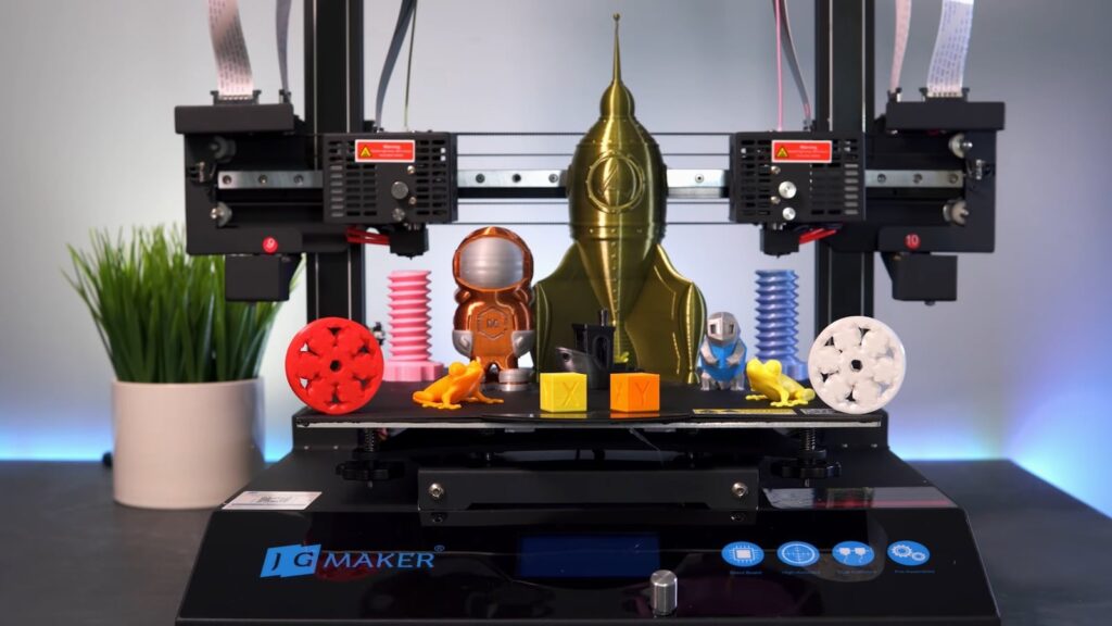 JGMaker ArtistD Dual Extruder Independent 3D Printer